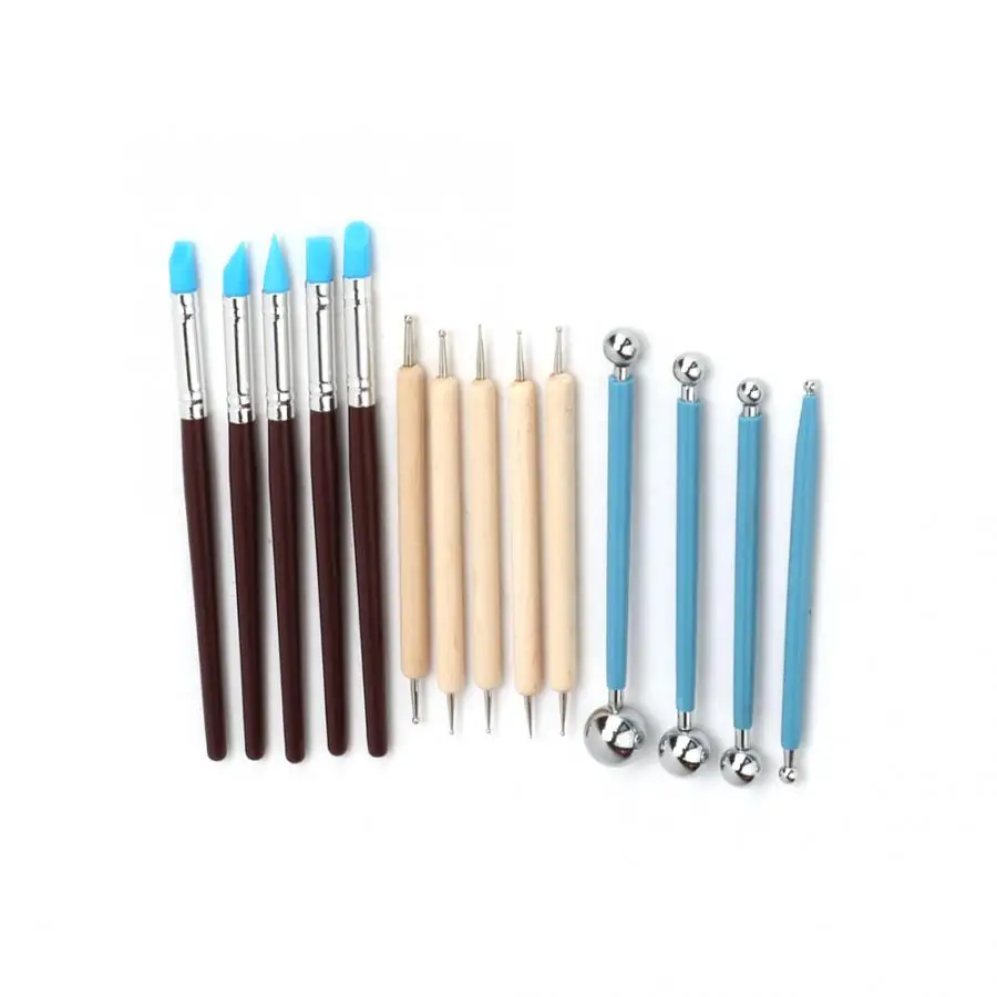 polymer clay tools 14 Clay Tool, Clay Pottery Tools Set Diy Tools Sculpture Ceramic and for Carving