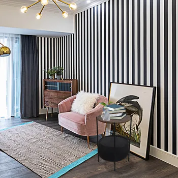 

Round Side Table Two Layers With Protective Footpads Wood Color Waterproof Sturdy Lightweight Household Natural Luxury Furniture