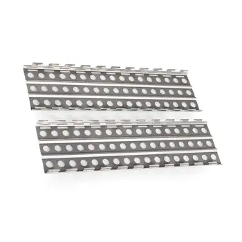 

2pcs Anti-Slip Board Metal Sand Ladder Recovery Board for 1/10 RC Model Car Simulation Climbing Car Axial SCX10 90046 RC4WD D90