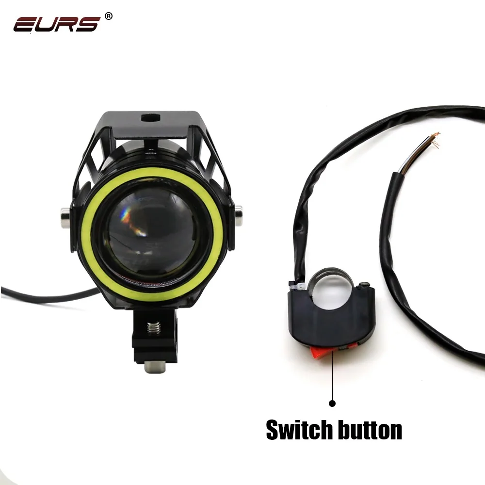 EURS 1 шт. U7 и переключатель 125 Вт 12VDC 6500 к 3000LM IP55 горячая Распродажа светодиодные