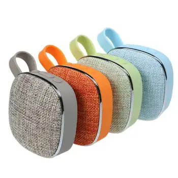 

Fabric Woofer Bluetooth Speaker Outdoor Mini Portable Sports Wireless Speakers Music Center Caixa De Som Lautsprecher F4018