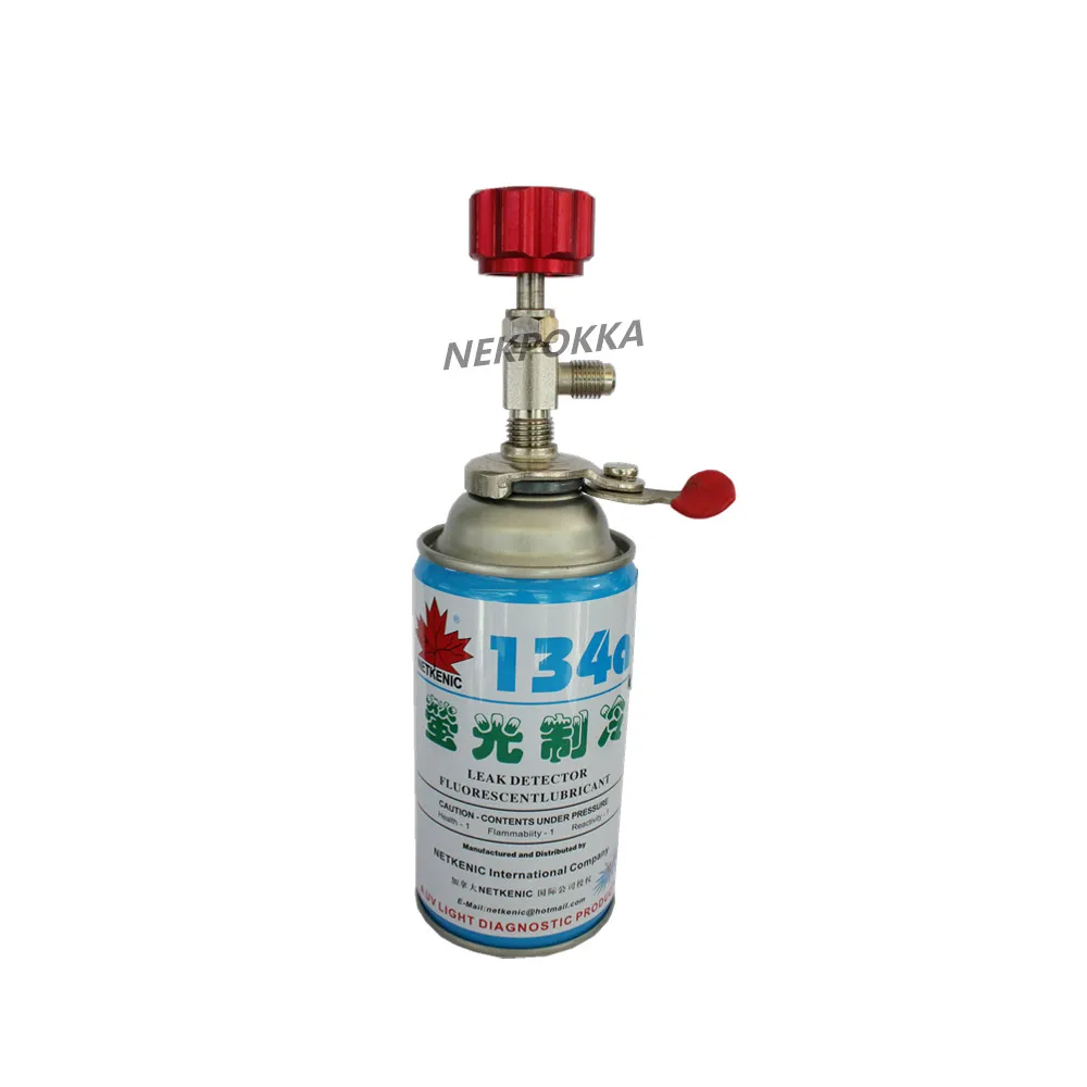 R134a R12 R410a R404a R407a R600a R22 A/C открывалка для бутылок с хладагентом, может открываться любая бутылка с хладагентом, распределительный клапан