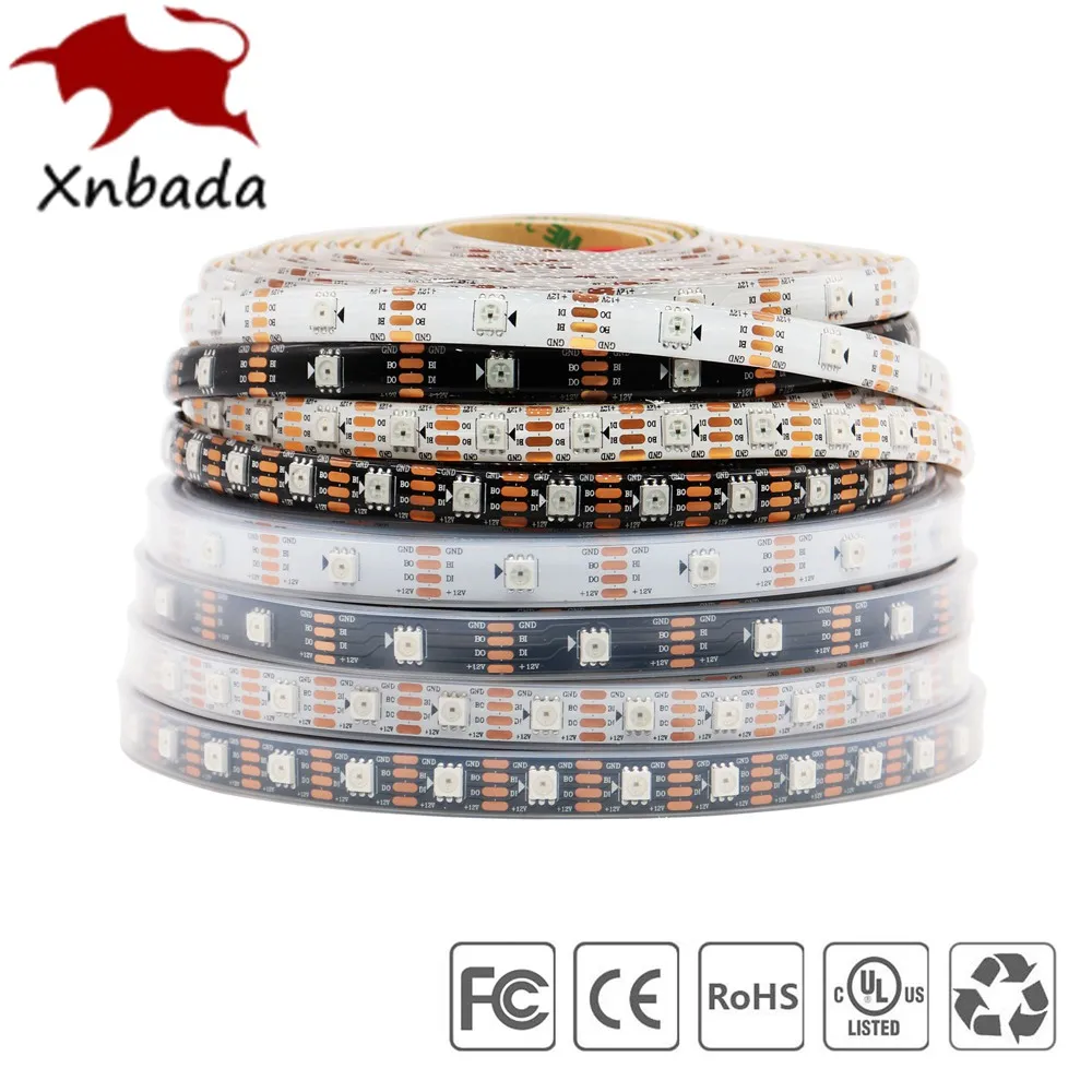 LED Strip Stripe Strip ws2813/ws2815 ws2812b RGB 5050 SMD DC12V Addressable 