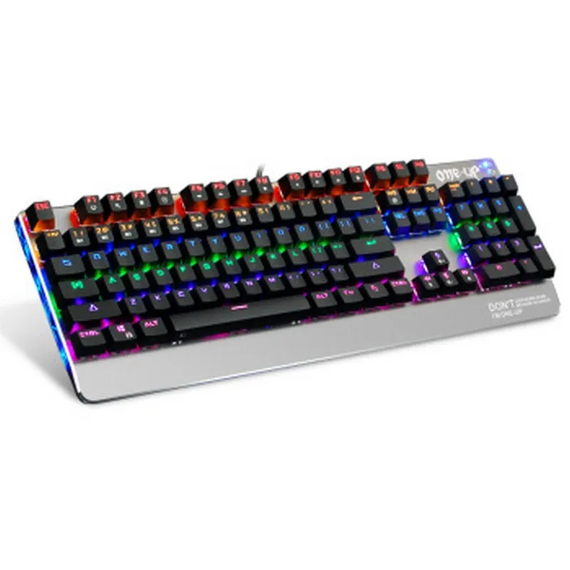 

ONE-up Upper Hand K8 Mechanical Keyboard Insertion Axis Optical Axis Wired Gaming Internet Cafe Keyboard