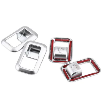 

For Mercedes Benz A B C(W204) E(W212) Switch Button Cover Silver Interior Replacement ABS Decoration Window Glass