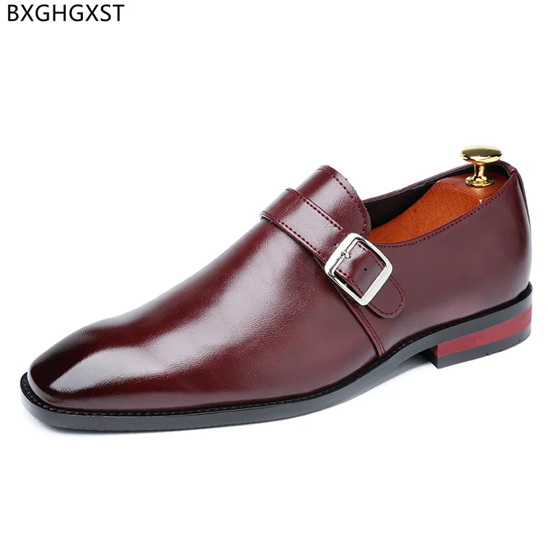 

Monk Strap Oxford Shoes for Men Wedding Dress Coiffeur Formal Slip on Shoes Men Office 2023 Mens Dress Shoes Loafers Italiano
