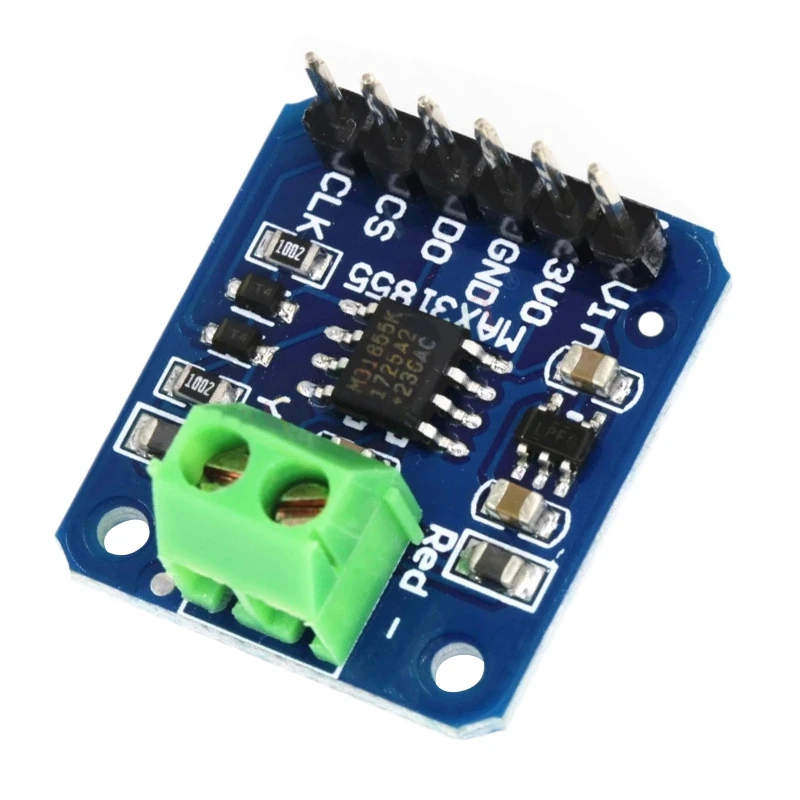 Placa de conexión para termopar, módulo de medición de temperatura, tipo MAX31855 K