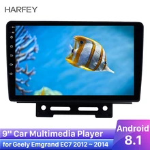 Harfey gps Navi Android 8,1 HD стерео для Geely Emgrand EC7 2012 2013 3g WiFi AM FM Авторадио USB AUX поддержка 1080P DVR