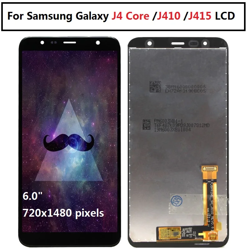 

For Samsung Galaxy J4 Core LCD Display Screen with Touch Screen Digitizer Assembly Replace For samsung j410 j415 LCD