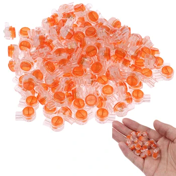 

200pcs Rj45 Connector Crimp Connection Terminals K1 Connector Waterproof Wiring Ethernet Cable Telephone Cord Term