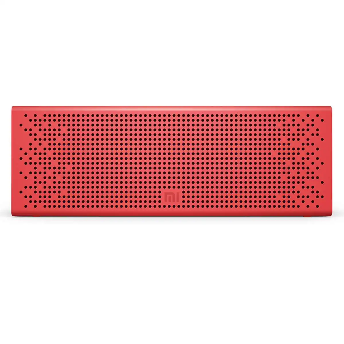 Xiaomi mi динамик с функцией Bluetooth, квадратный глобальная версия беспроводной портативный стерео динамик s Саундбар металлический AUX USB с mi c - Цвет: Красный