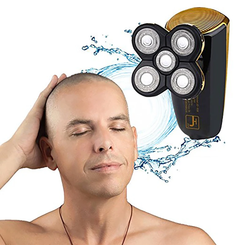 Golarka elektryczna zmywalny 3D pływająca maszynka do golenia mężczyzn głowy  polski Ricoh głowy golenie łysy maszyna 5 ostrze Razor35D|Elektryczne  maszynki do golenia| - AliExpress