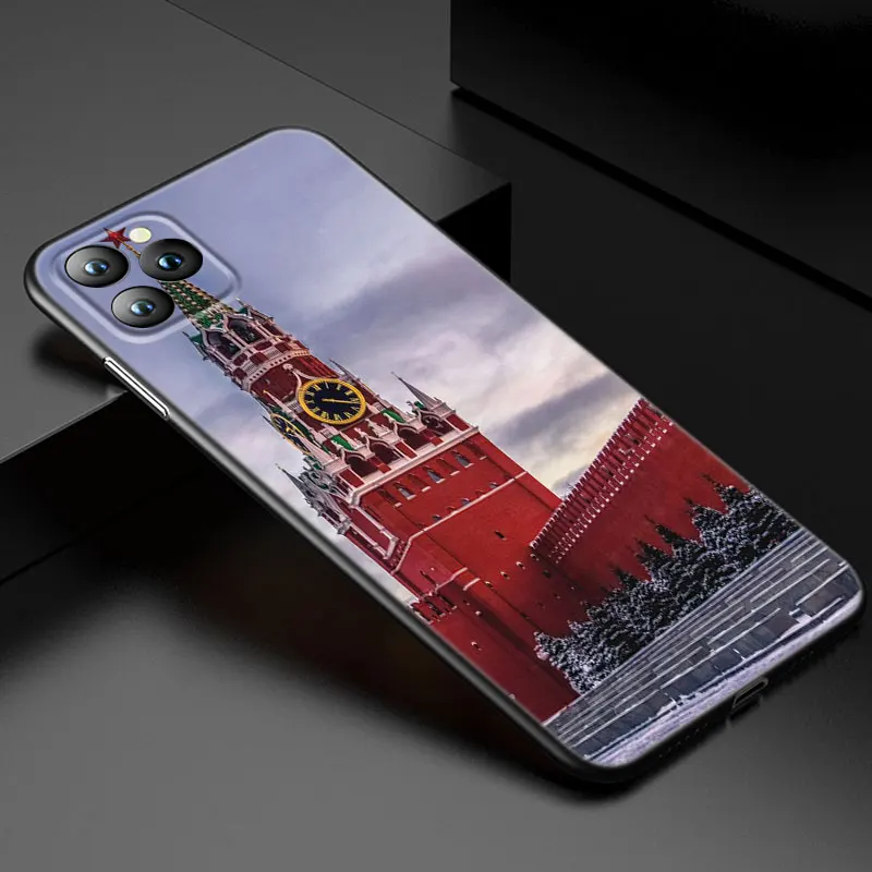 Beautiful Landmarks Phone Case For Apple iPhone 13 12 Mini 11 Pro XS Max XR X 8 7 6S 6 Plus 5S 5 SE 2020 Soft TPU Black Cover- H7e3453b5c7c842a4b537a27ffd626ae9c