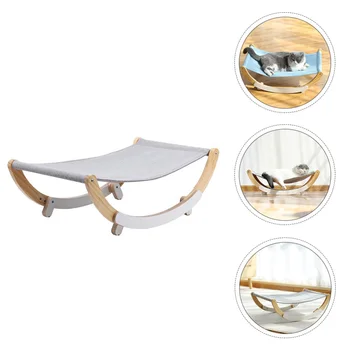 

1pc Creative Breathable Bed Frame Pet Hammock Bed for Pets Dogs
