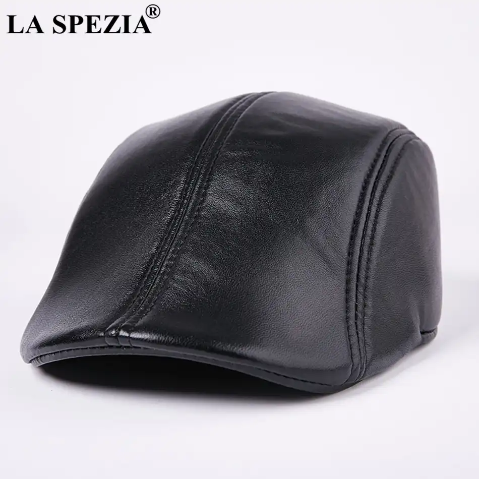 italian leather hat