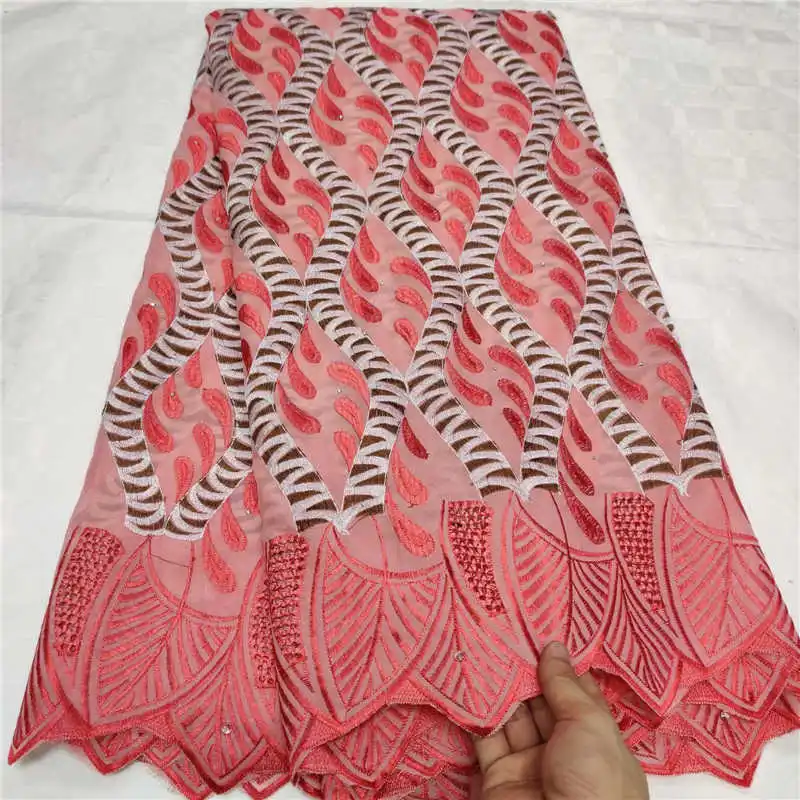 

Factory price2019 Latest Style African dry Lace Swiss Lace With stones Fabric For Christmsas Evening Dresses lace Winn568d