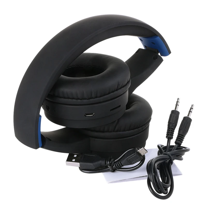 Wireless Bluetooth Headset Head mounted Folding Noise Cancelling Over Ear VDX99