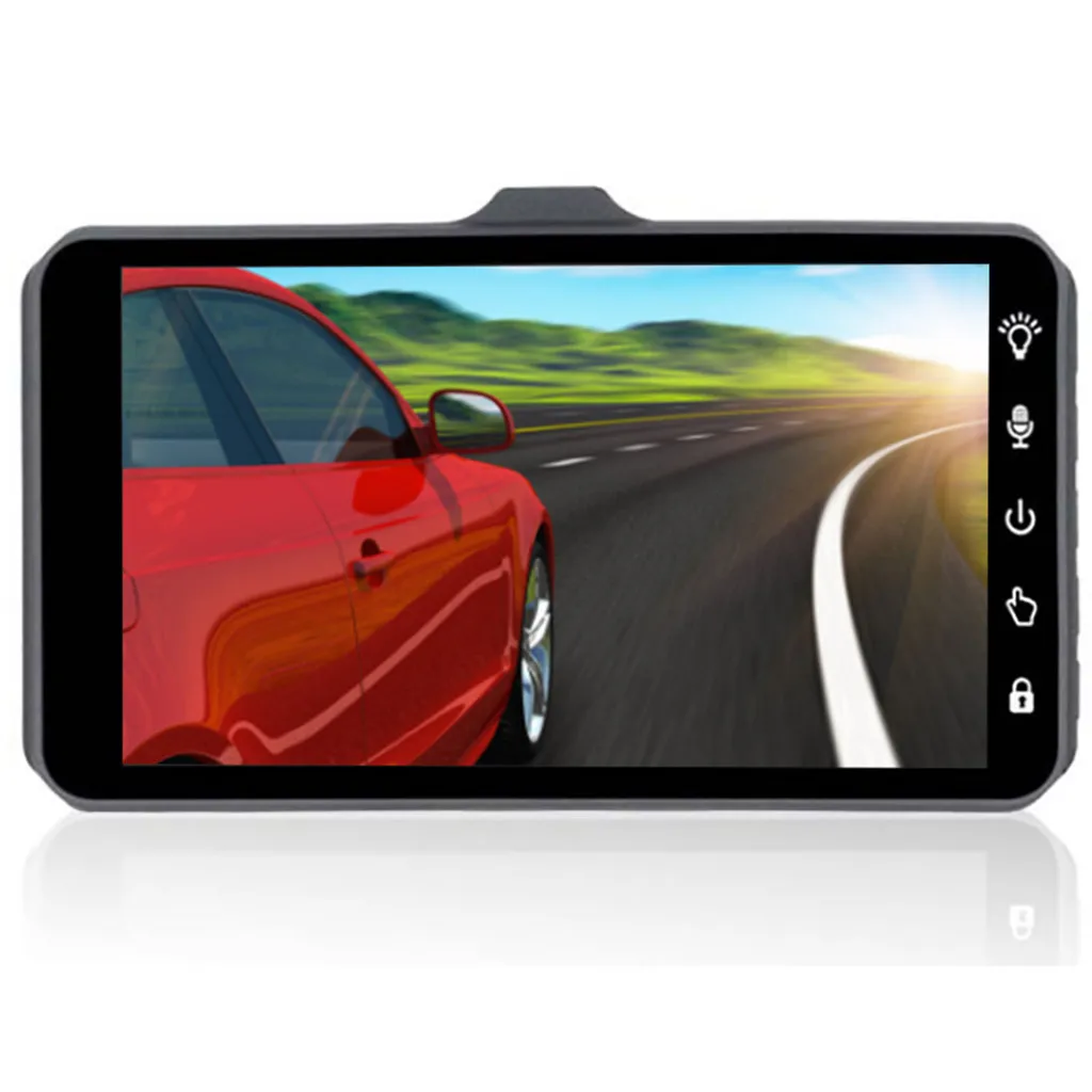 Автомобильный видеорегистратор s Full HD 1080P автомобиль DVR камера с видеозаписью с экран 4,0 дюйма камера для записи HD видео рекордер