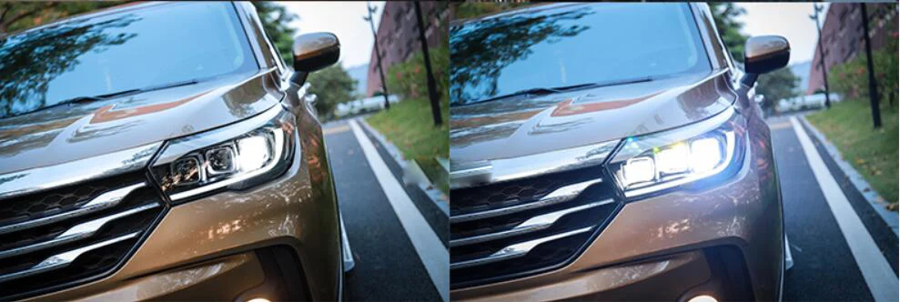 Автомобильный bupmer головной светильник для Trumpchi GS4, головной светильник, автомобильные аксессуары, светодиодный противотуманный фонарь для Trumpchi GS4