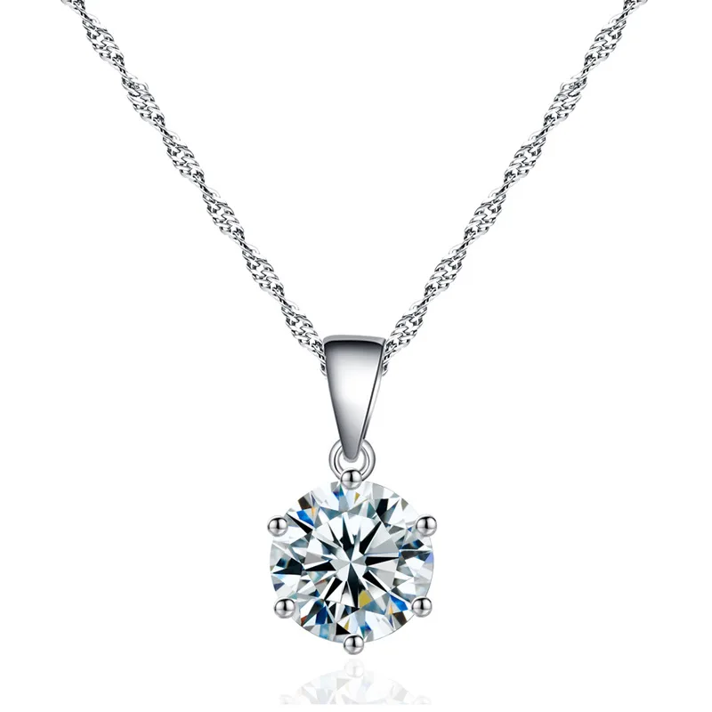 

2020 Autumn And Winter New European American Advanced Wholesale Six Claw Zircon Necklace