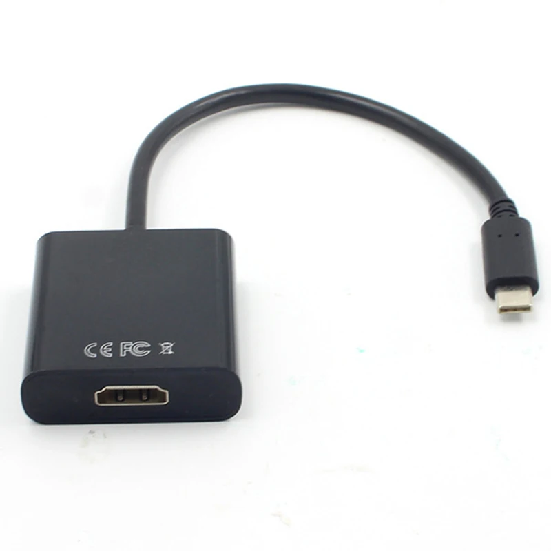FULL-type C USB кабель 3,1 Мужской к HDMI Женский 1080P адаптер для Chromebook