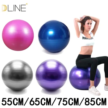 

Yoga ball Fitness ball Pilates Balance Sport Fitball Appliance Exercise Home Trainer Workout Massage ball 55;65;75;85cm