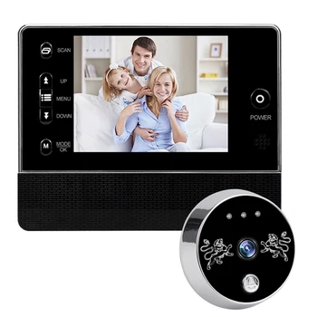 

3.5inch Color Digital Door Viewer Peephole Camera Doorbell 120 Degree Viewing Angle Electronic Peep Holes for Wooden/Metal Door