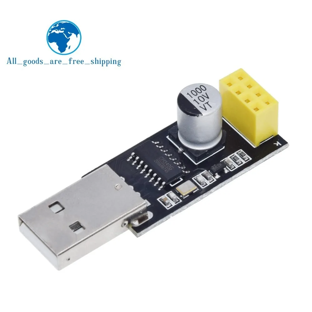 ESP01 программатор адаптер UART GPIO0 ESP-01 адаптер ESP8266 CH340G USB к ESP8266 Серийный беспроводной Wifi разработчик плата модуль