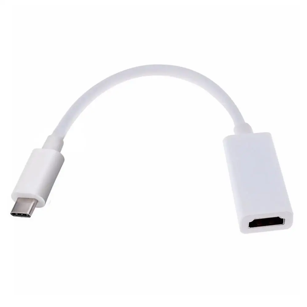 USB C к HDMI адаптер 4K 60Hz Тип C 3,1 Мужской к HDMI Женский кабель адаптер конвертер для samsung для huawei