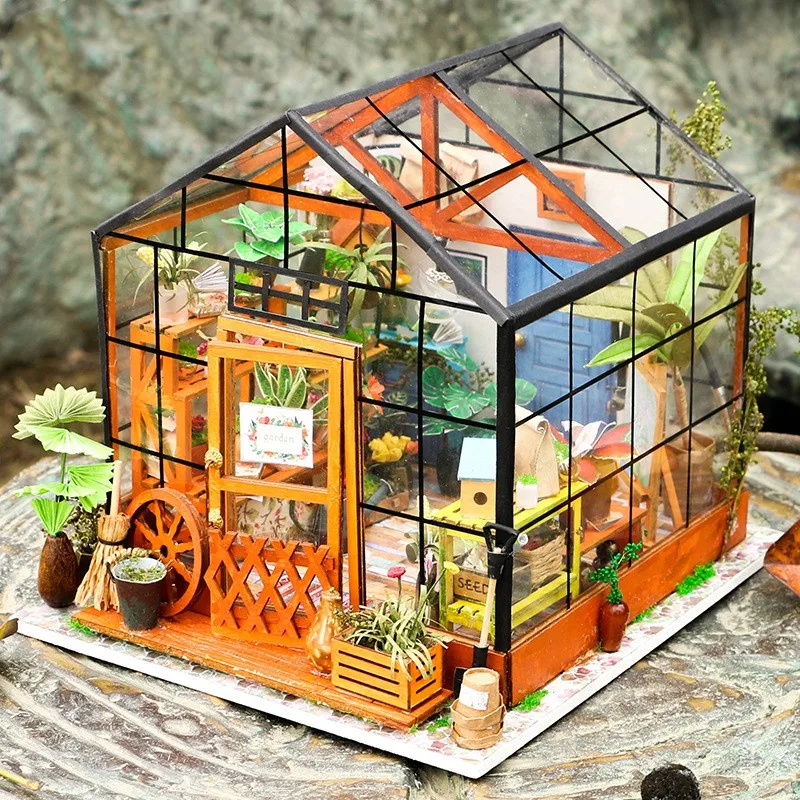 Diy Furniture House Children's Miniature Puppet Model Making Tool Set Toy Gift | Игрушки и хобби