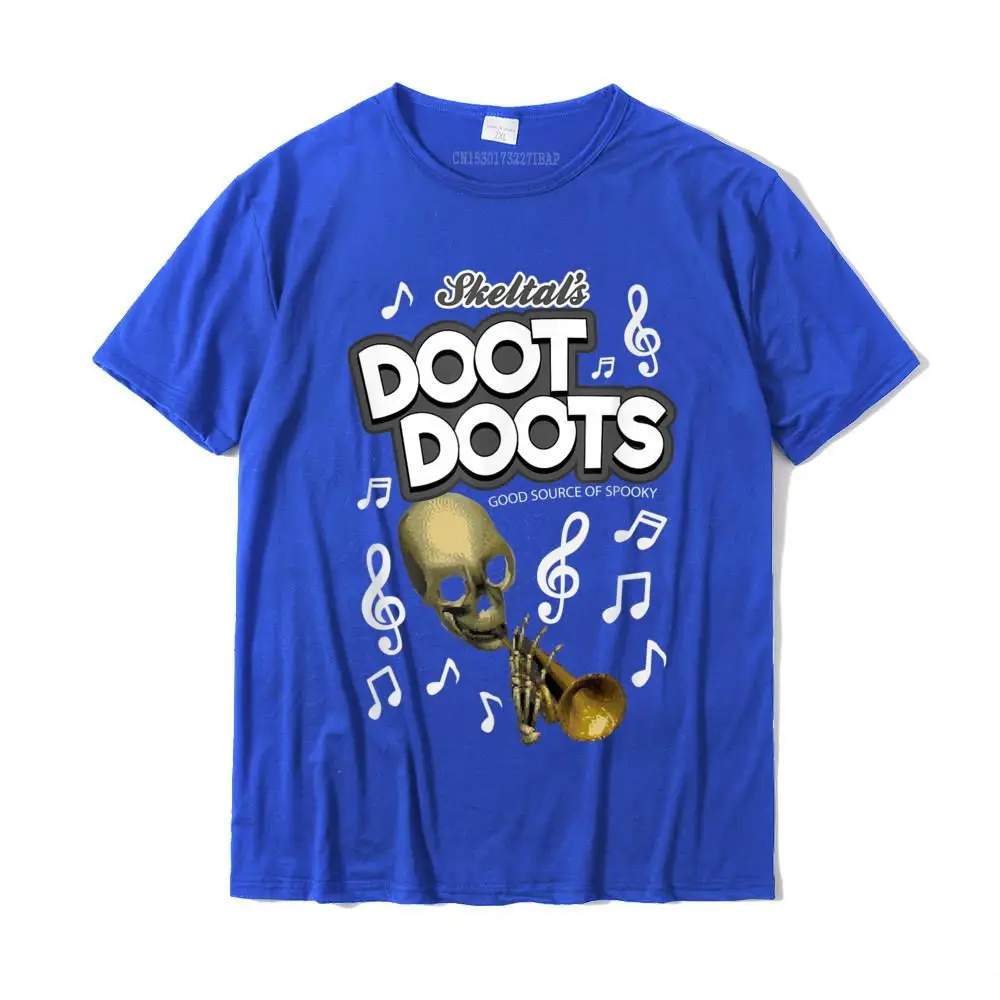 Group Tops Tees 2021 Fashion Crewneck Party Short Sleeve 100% Cotton Men T Shirts comfortable Tee Shirt Top Quality Skeltal's Doot Doots Spooky Boi Halloween Sbubby Cereal T-Shirt__MZ16125 blue