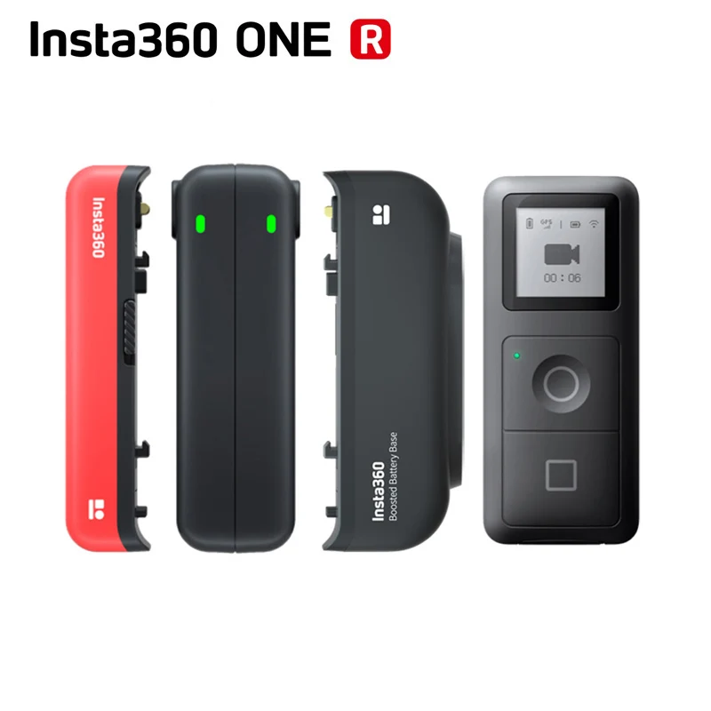 Original Insta360 ONE R ONE X GPS Smart Remote Control / Battery Base/Fast Charge Hub/ Boosted Battery Base For Insta360 R All