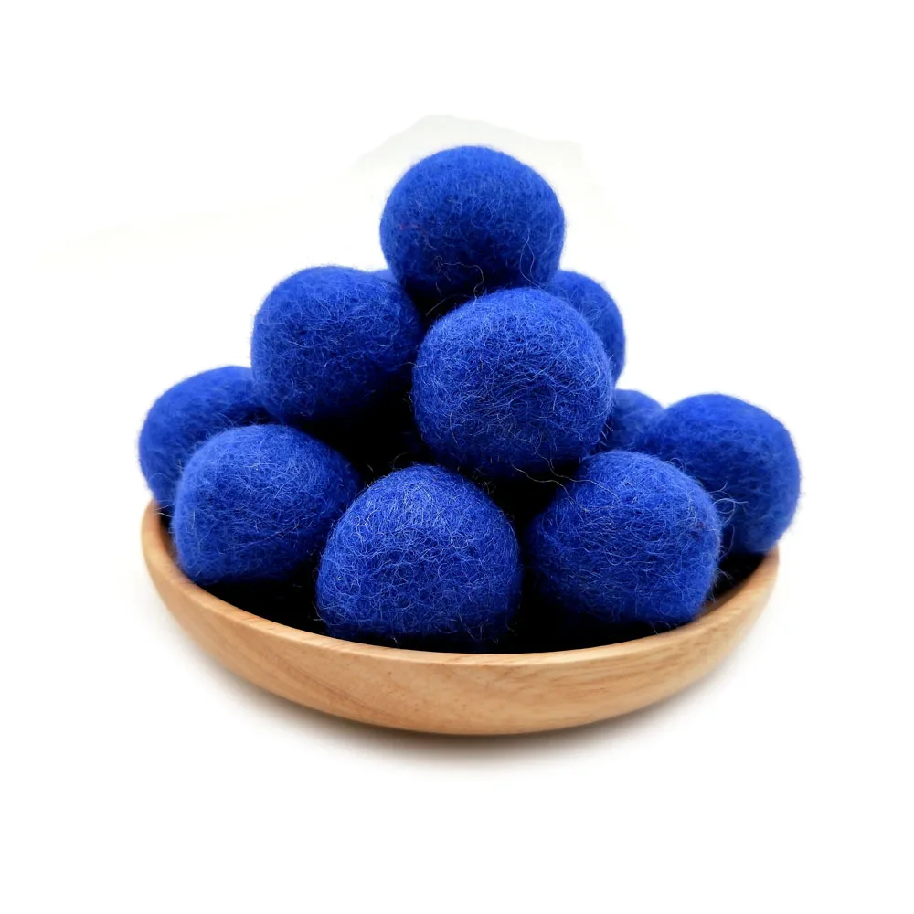 29 blue 20 шт. помпон 30 мм Мягкие помпоны пушистые плюшевые поделки DIY помпоны шар пушистый домашний Свадебный Рождественский Декор швейные принадлежности - Цвет: 29 blue