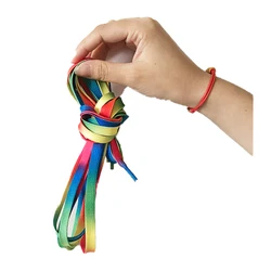 2pcs/lot Colorful Inline Roller Skating Shoes Skates Ties Flexible Lovely Replacement Ties 1.8 Meter Kids Adult