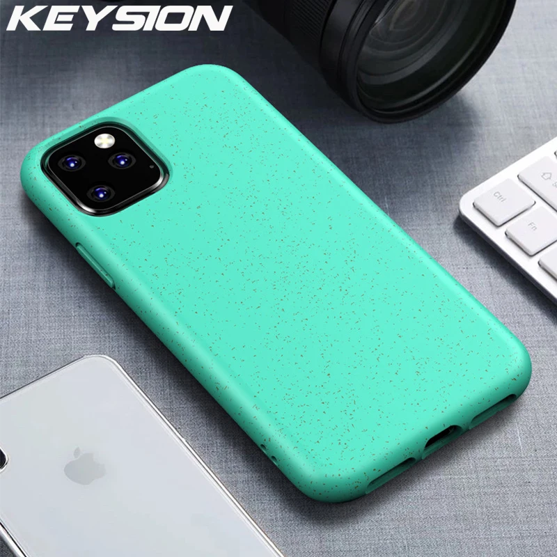 Чехол для телефона KEYSION iPhone 11 Pro Max 2019 роскошный мягкий Силиконовый противоударный