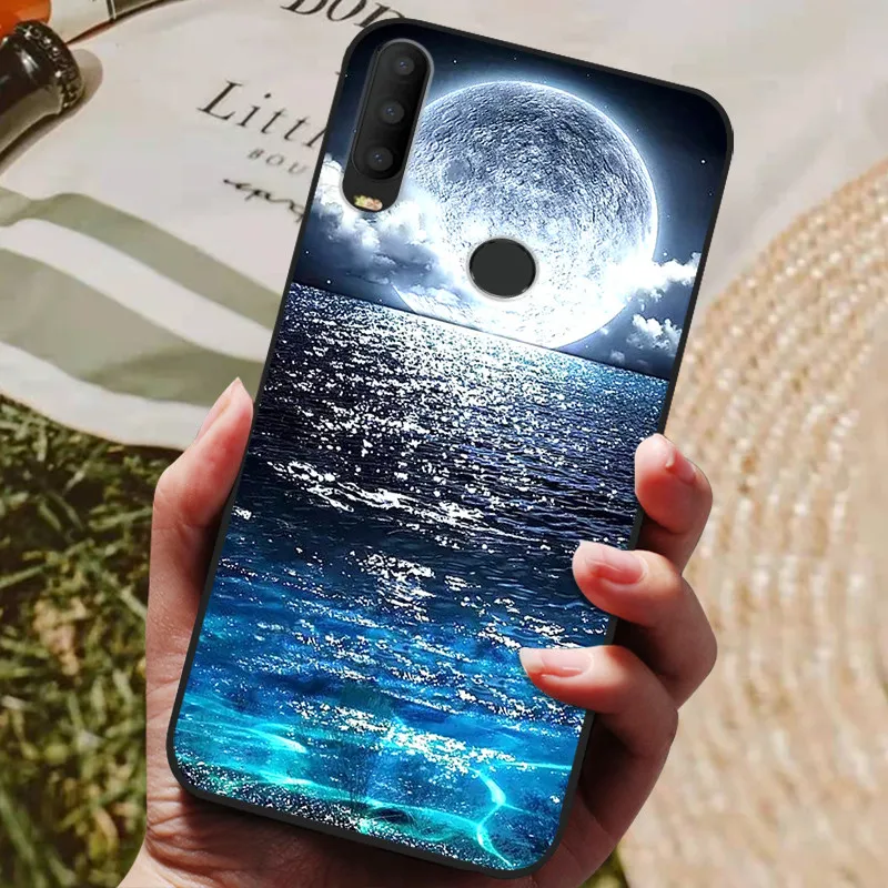 For Coque Alcatel 3X 2019 Case Silicon Back Cover Phone Case For Alcatel 3 X 3X 2019 Cases Soft bumper Funda 3X 2019 5048Y Bag glass flip cover Cases & Covers