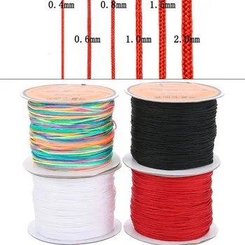 Nylon Cord For Chinese Knot, Kumihimo, Macrame 1