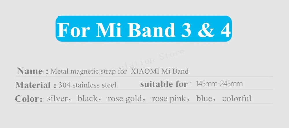 Браслет Mi band 4 3 с металлическим ремешком для Xiaomi Mi Band 3 4, Безвинтовой браслет Mi Band 4 3, браслет MiBand, браслет на запястье, умный браслет 4, сталь