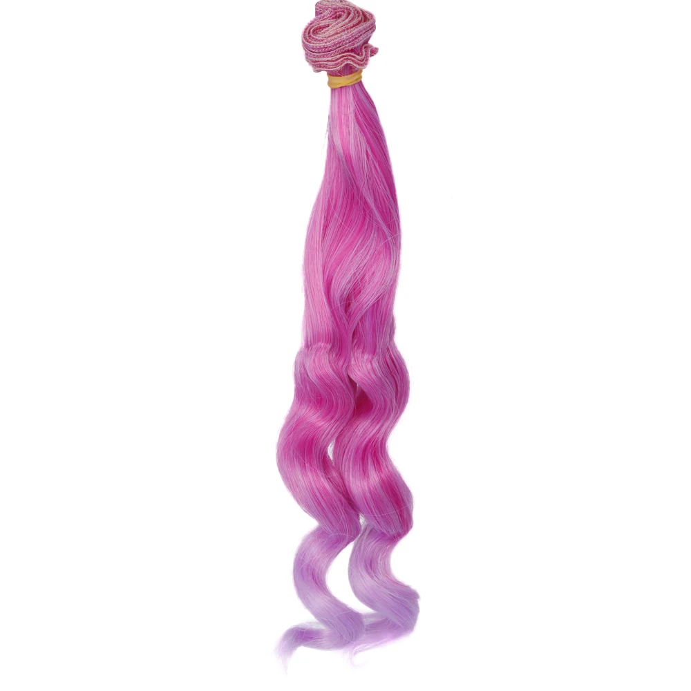 Aidolla 15*100CM BJD Wig Accessories For Dolls Doll Hair for 1/3 1/4 1/6 High-Temperature Wire Curly BJD Wigs Kid's Gift Toy
