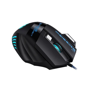 

BLOODBAT Gaming Mouse Ergonomic Wired Mouse 7 Keys RGB LED 3200 DPI USB Computer Mouse Gamer Mice Silent Mause with Backlight fo