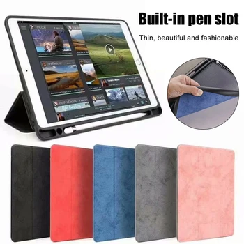 

2019 Shockproof Smart TPU Soft Cover Case with Pencil Holder for iPad 10.2 Tablet H-best