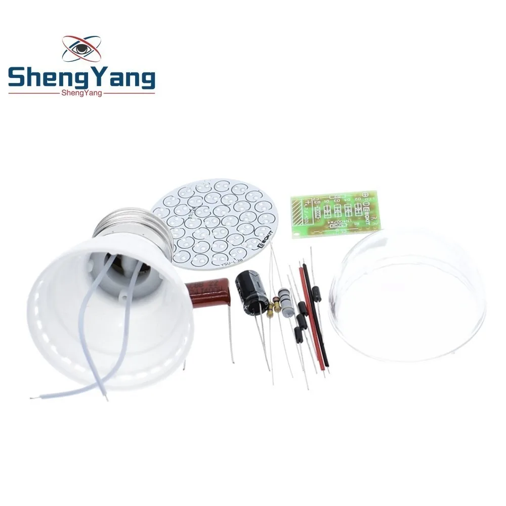 

ShengYang AC 85V-277V Mini Energy-Saving 2.4W 38 LED Lamps DIY Kit for Camping out in the wild BBQ , Do not include the led