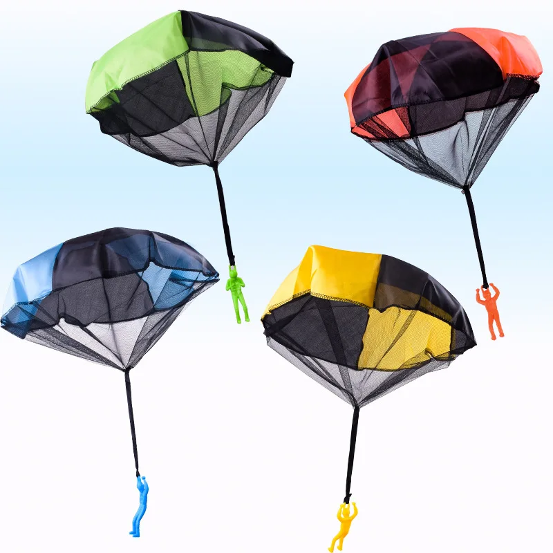 

1pcs Hand Throw Soldier Parachute Toys Indoor Outdoor Games for Kids Mini Soldier Parachute Fun Sports Educational Toy Gifts Boy