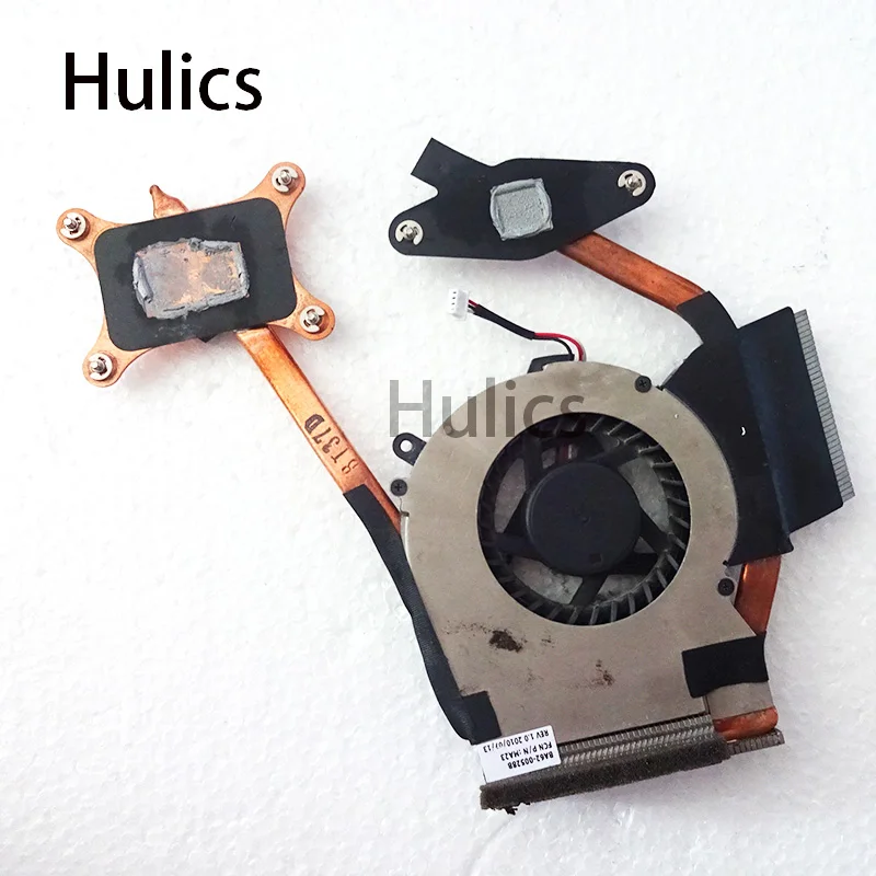 Hulics ноутбук процессор Охлаждающий радиатор вентилятор для samsung R540 вентилятор теплоотвода ЦП BA62-00528A