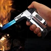 BBQ Kitchen Triple Jet Torch Lighter Outdoor Turbo Pipe Gas Jet Lighters Butane Spray Gun Cigar Windproof 1300 C 3 Nozzles Fire ► Photo 2/6