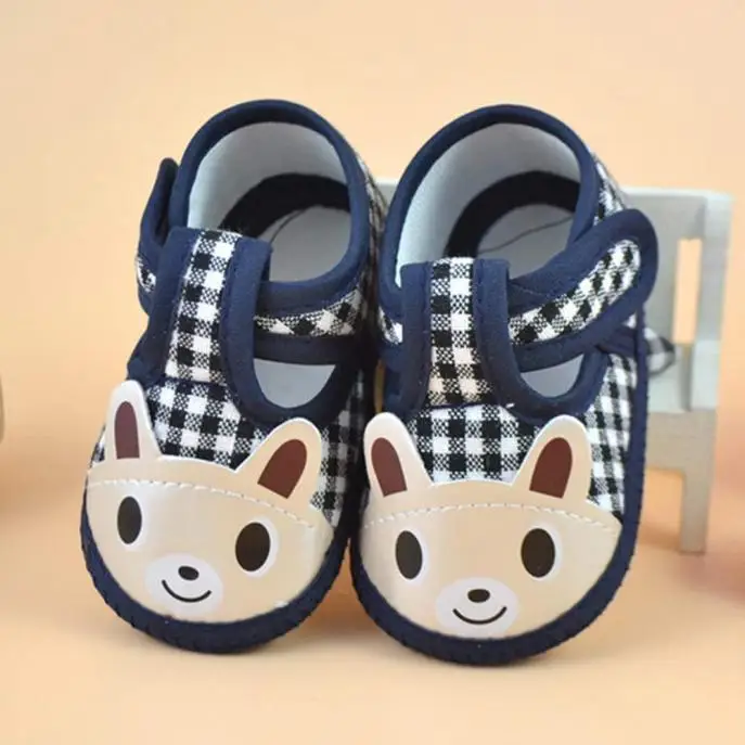 

Skid-Proof New Born Baby Shoes Soft Genuine Canvas Baby Boys Girls Infant Shoes Slippers 0 1 2 3 4 5 6 7 8 9 10 Month First Walk