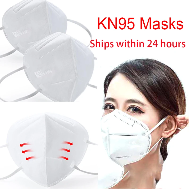 

Face Mask N95 Dustproof KN95 Mouth Masks PM2.5 Filter Protective Mask Mascherina FFP2 Mondkapjes Face Masks Adult Protection