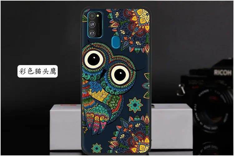 7 Для samsung M30S чехол 6,4 ''силиконовый черный мягкий ТПУ чехол для телефона с принтом для samsung Galaxy M30S задняя крышка m30s M 30S Coque - Цвет: 7