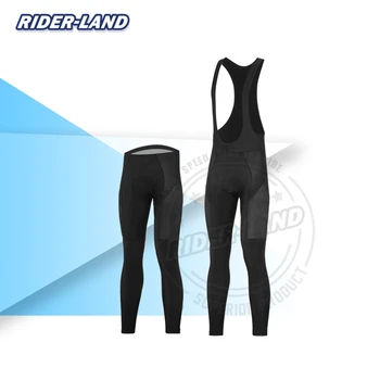 

Men Long Cycling Bib Pants Road Biking Tights Trousers Spring Autumn MTB Ride Breathable Quick Dry Anti-sweat Cycling Gel Padded
