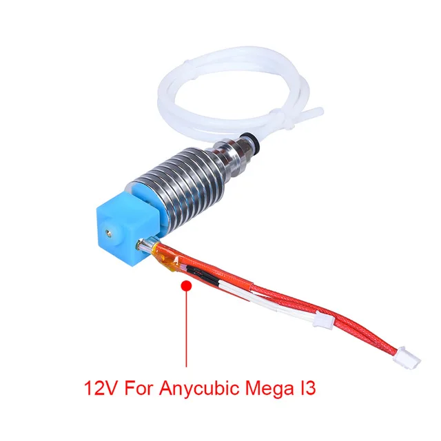 V5 J-head Hotend комплект 3D-принтеры Запчасти I3 мега для 1,75 мм V5 экструдер Bowden в 12/24V для I3 Мега/Chiron 3D-принтеры - Цвет: 12V All Kit